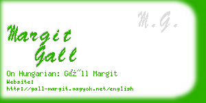 margit gall business card
